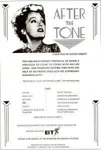 After The Tone poster and cast new